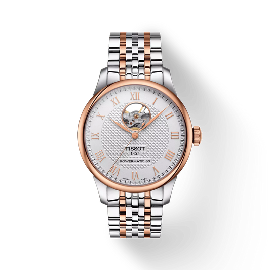 *PRE-ORDER* Tissot Le Locle Powermatic 80 Open Heart 39.3 MM SS Automatic Silver Dial Watch T006.407.22.033.02