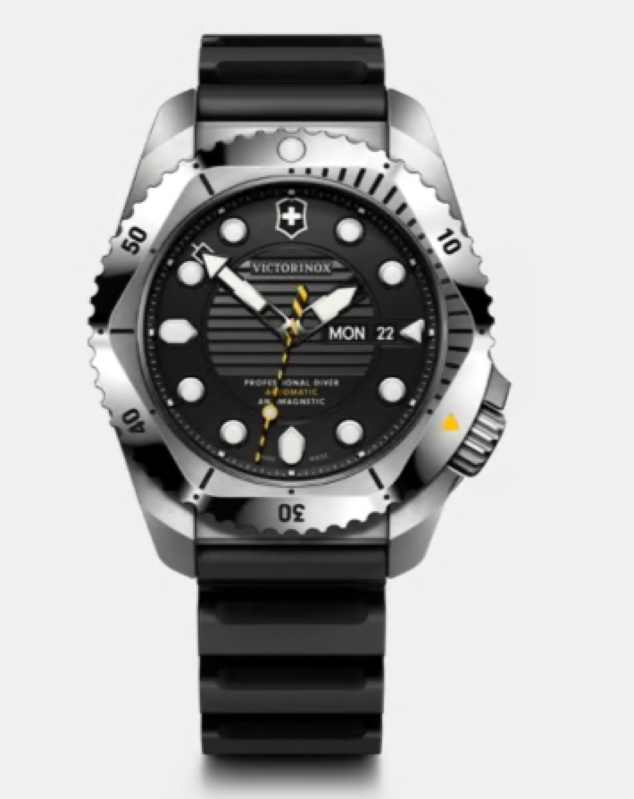 Victorinox Dive PRO Automatic 43 MM Black Bracelet Black Matt Dial Watch 241994