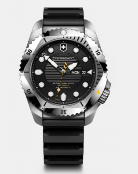 *PRE-ORDER* Victorinox Dive PRO Automatic 43 MM Black Bracelet Black Matt Dial Watch 241994
