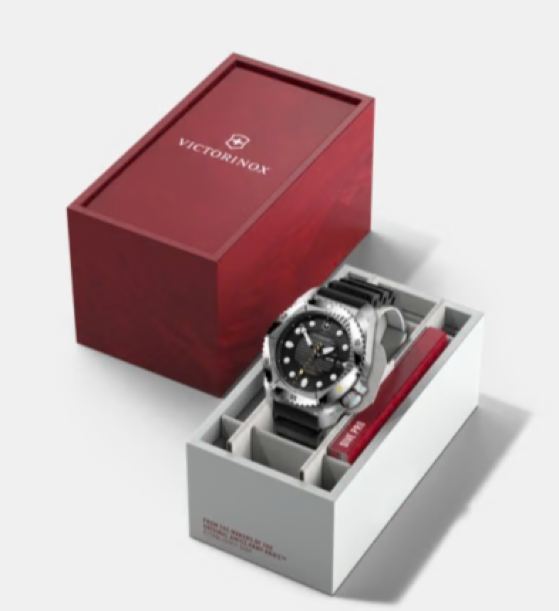 Victorinox Dive PRO Automatic 43 MM Black Bracelet Black Matt Dial Watch 241994