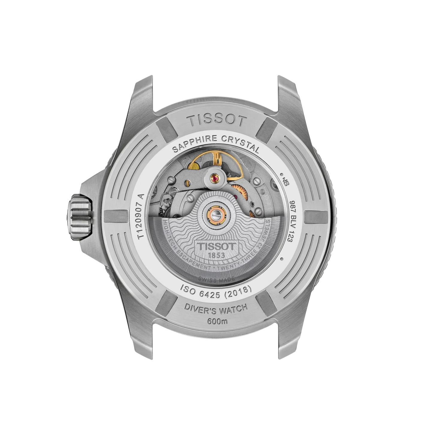 Tissot Seastar 2000 Blue Dial SS 44 MM Watch T120.907.17.041.00