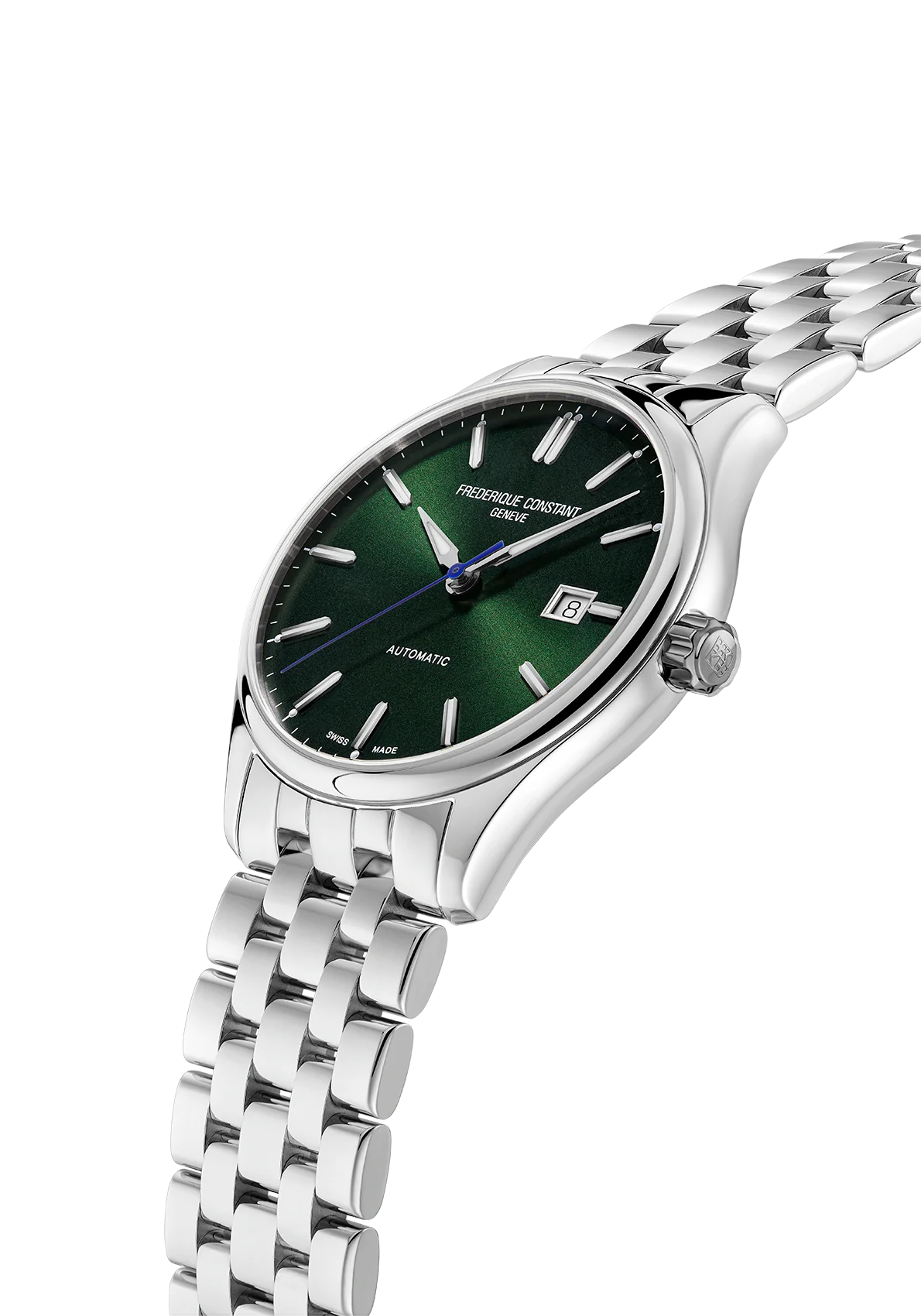 Frederique Constant Automatic 40 MM SS Green Dial Watch FC-304GR5B6B