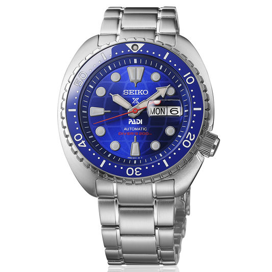 Seiko Prospex Sea PADI 60th Anniversary LE SS 45 MM Blue Dial Watch HBB002K1