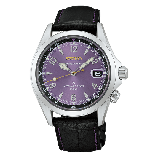 Seiko Prospex Land HBC006J1 39.5mm Edo Purple 145th Anniversary Limited Edition watch