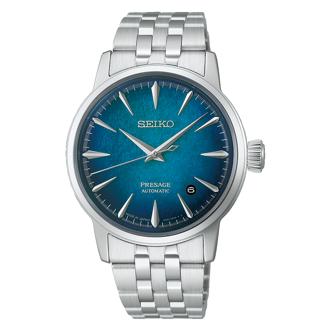 Seiko Presage Cocktail Time HCB001J1 gradient blue dial automatic watch