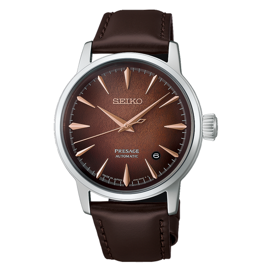 Seiko Presage Cocktail Time HCB003J1 gradient brown dial automatic watch