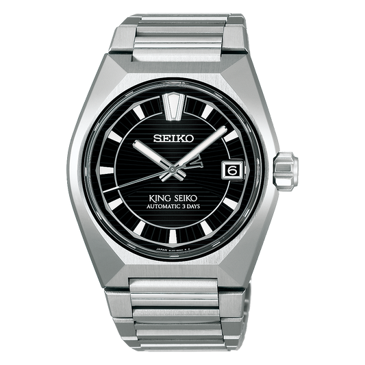 King Seiko VANAC 41 MM Stainless Steel Automatic Watch HKF003J1