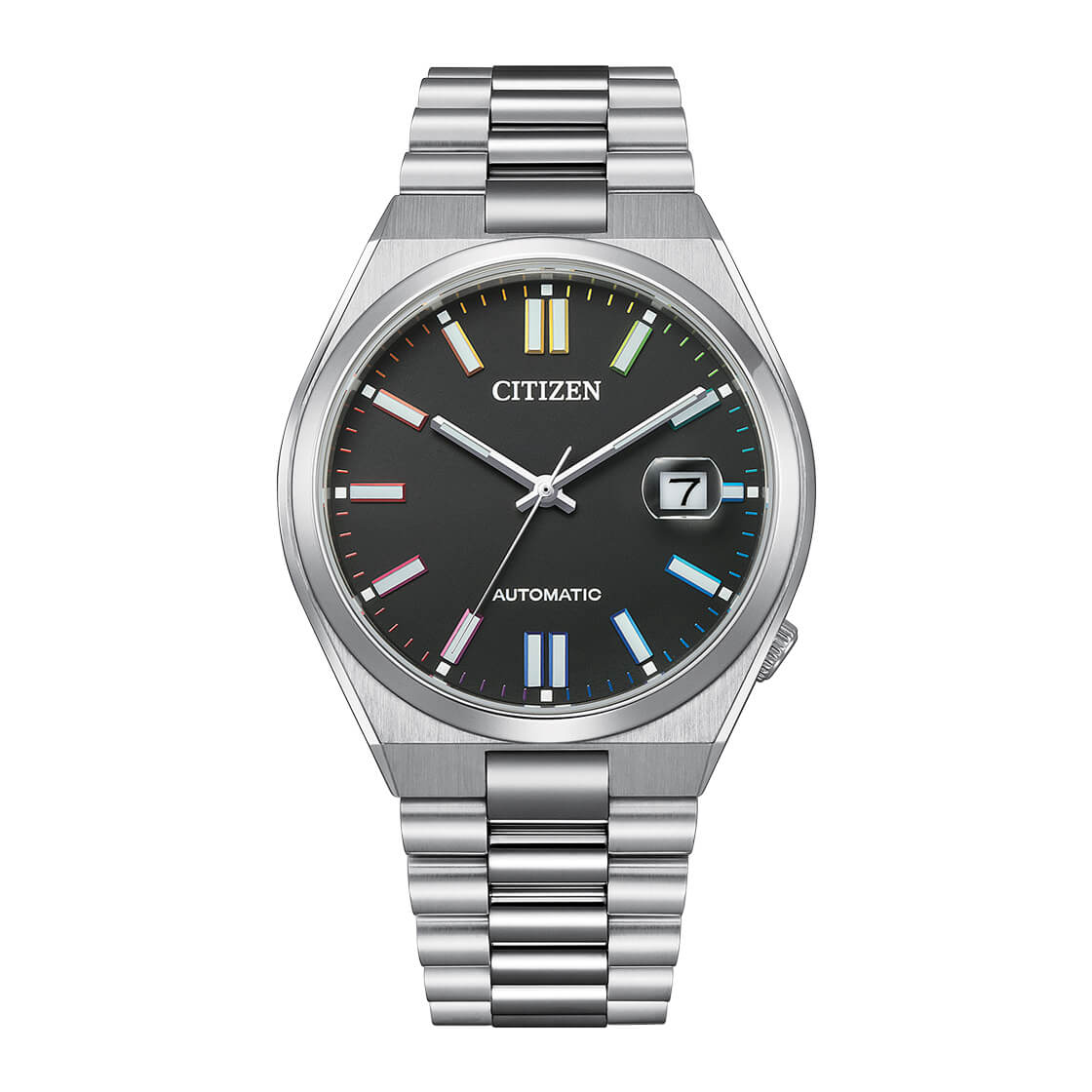CITIZEN Mechanical Automatic Stainless Steel 40 MM Black Dial Watch NJ0151-53E