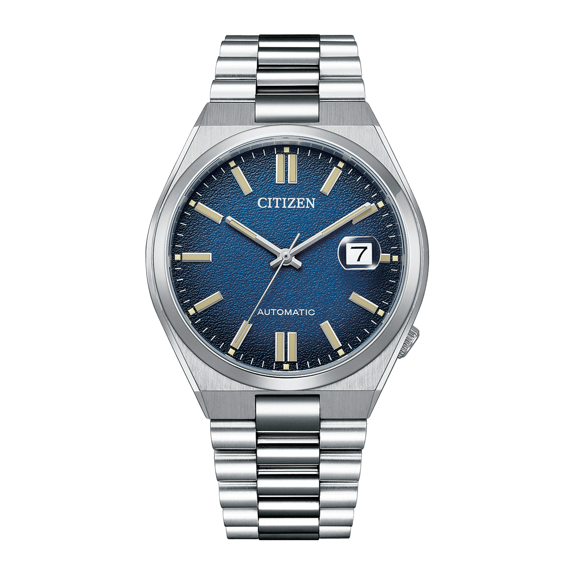 CITIZEN Mechanical Automatic Stainless Steel 40 MM Blue Dial Watch NJ0151-88L