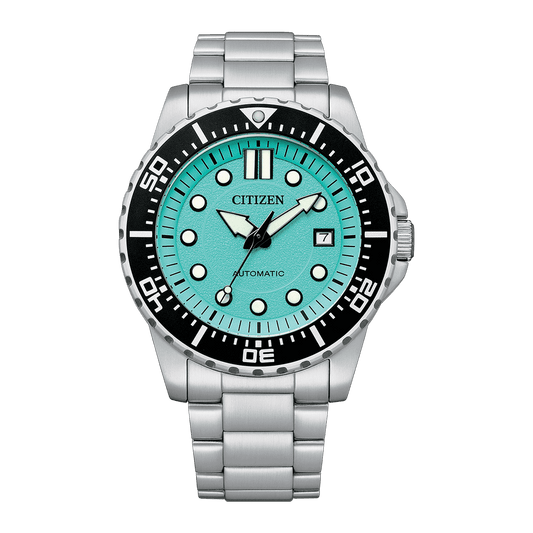 CITIZEN Mechanical Automatic Stainless Steel 43 MM Green Dial Watch NJ0170-83X