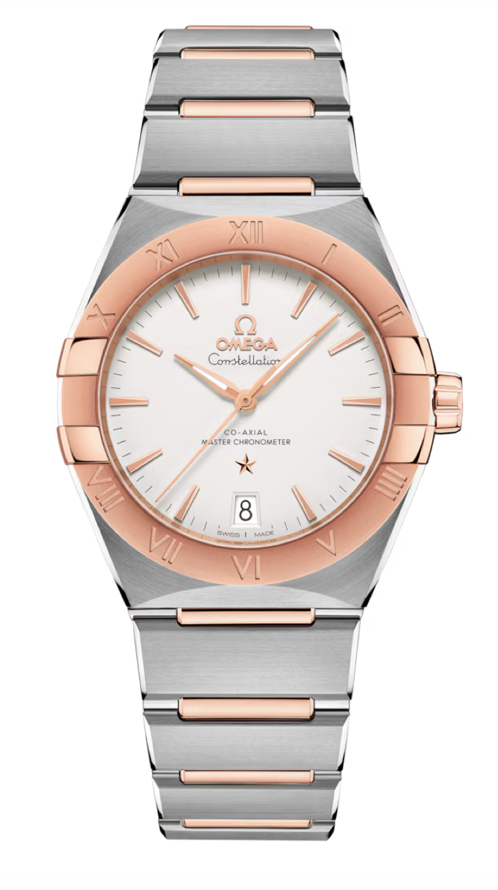 Omega Constellation 36 MM Steel Silver Dial Watch 131.20.36.20.02.001