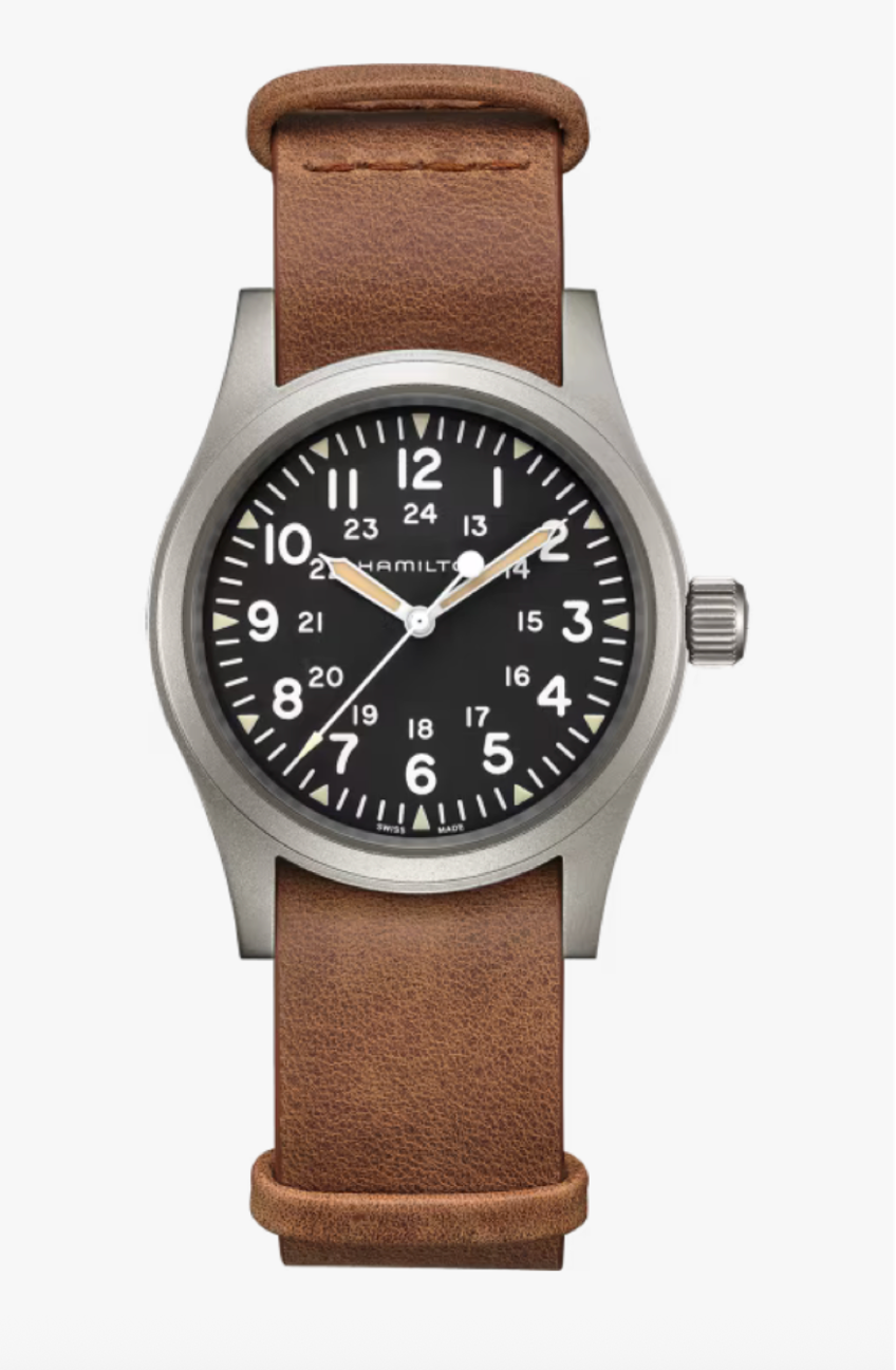Hamilton Khaki Field Mechanical 38 MM Black Dial Watch H69439531
