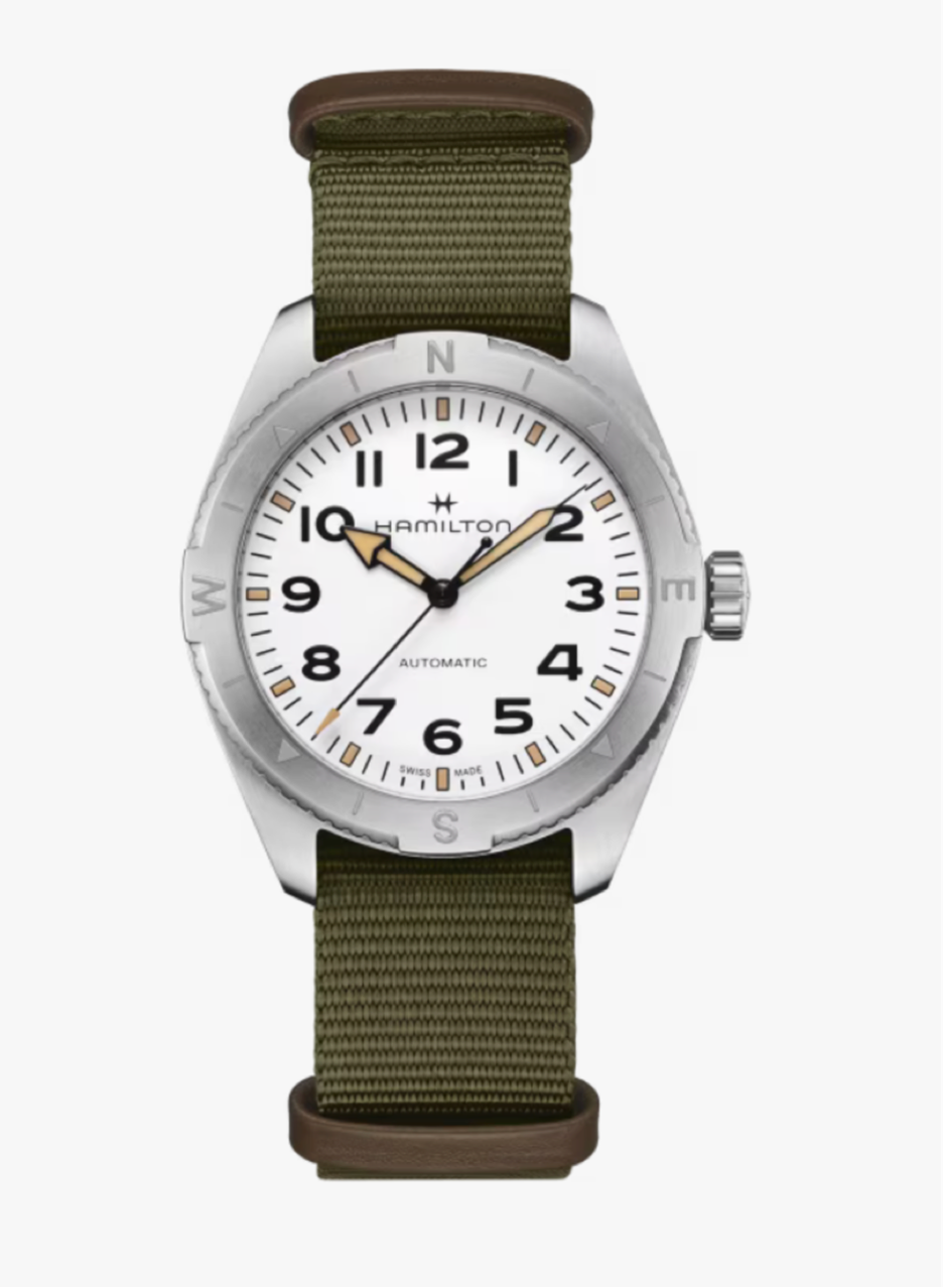 Hamilton Khaki Field Expedition Automatic 41 MM White Dial Watch H70315910