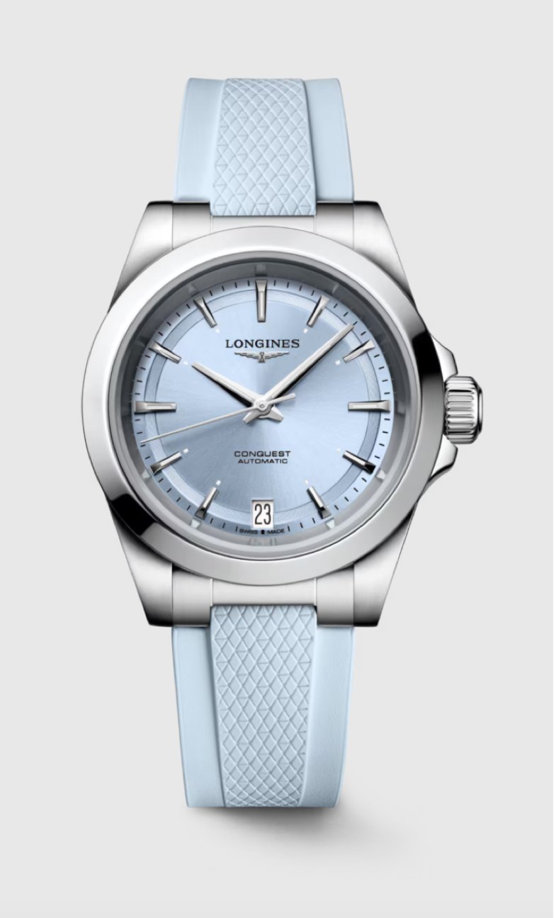 Longines Conquest Magnetic Resistant 34MM Automatic Stainless Steel Sunray Blue Dial Watch L34304929