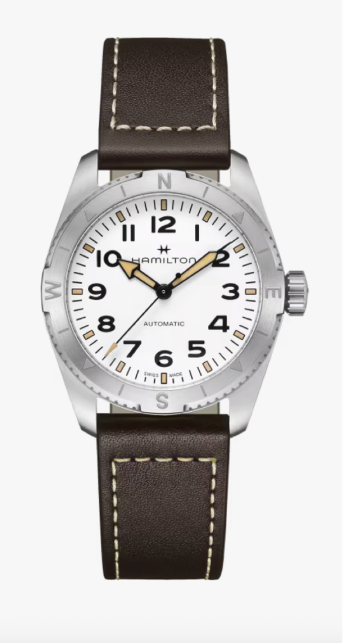 Hamilton Khaki Field Expedition Automatic 37 MM White Dial Watch H70225510