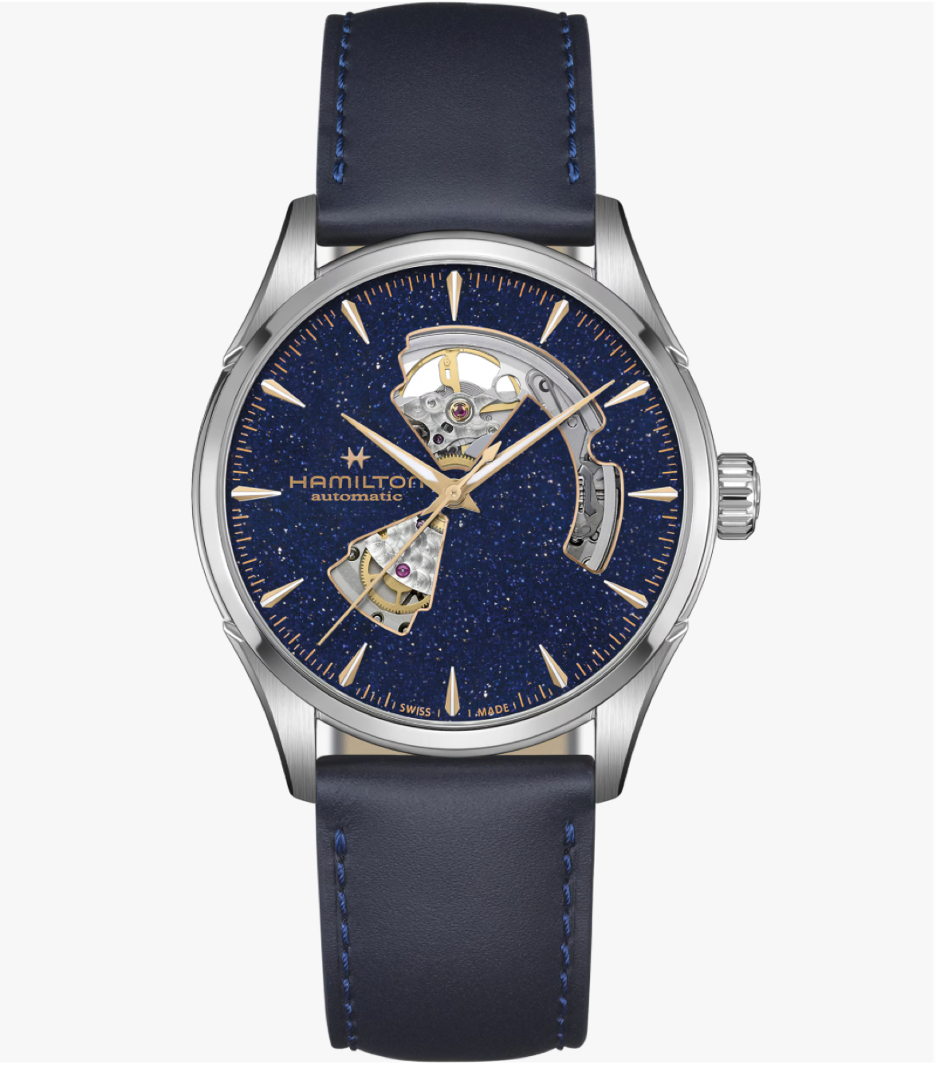Hamilton Jazzmaster Open Heart Automatic 42 MM Blue Dial Watch H32705640