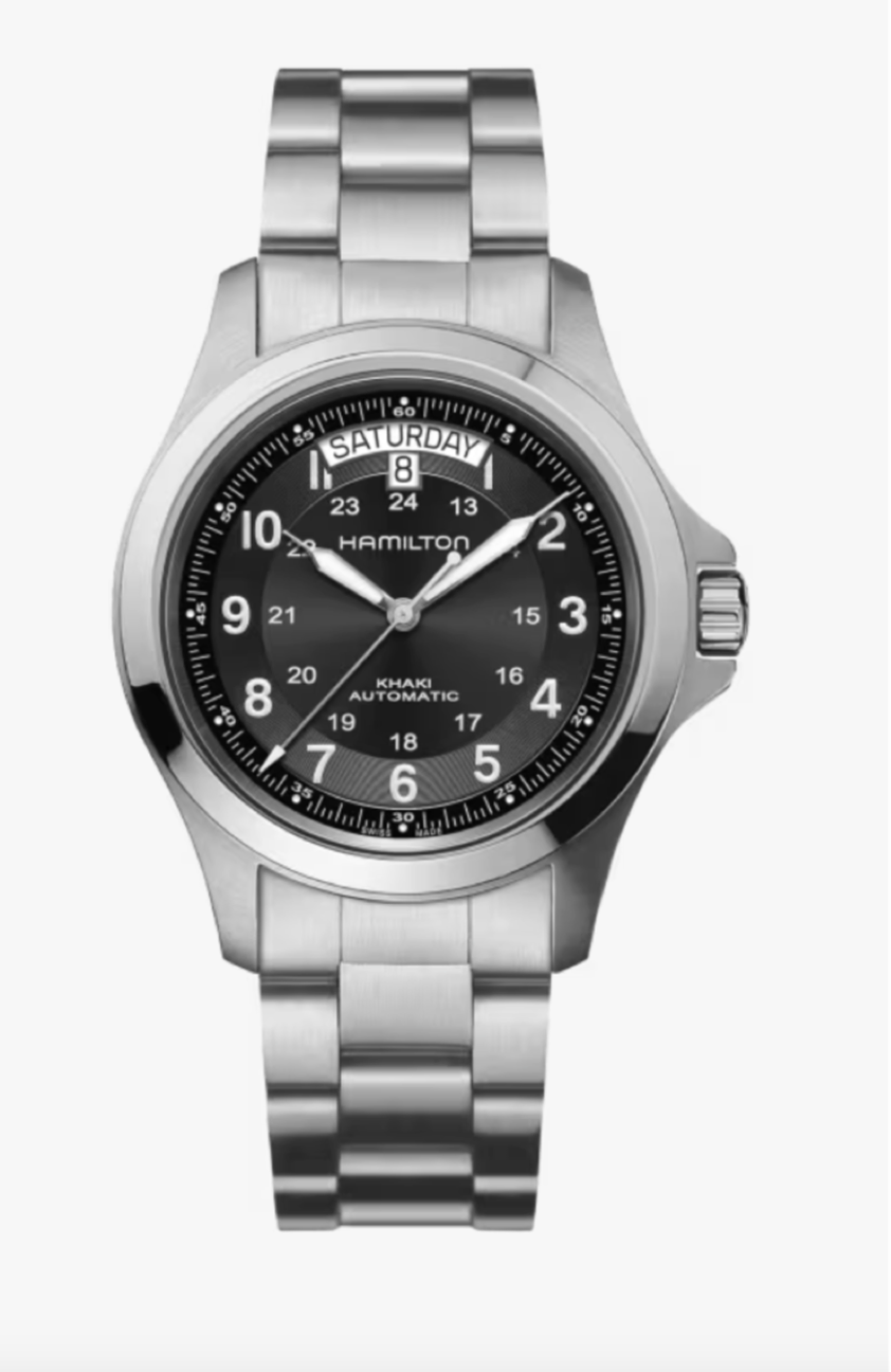 Hamilton Khaki Field King Automatic 40 MM Black Dial Watch H64455133