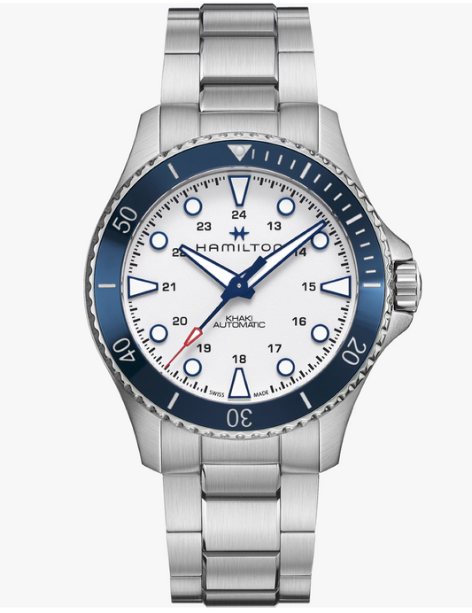 Hamilton Khaki Navy Scuba Automatic 43 MM Silver Dial Watch H82505150
