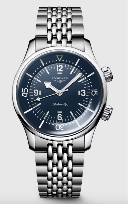 Longines Legend Diver 39MM Stainless Steel Automatic Blue Dial Watch L37644907