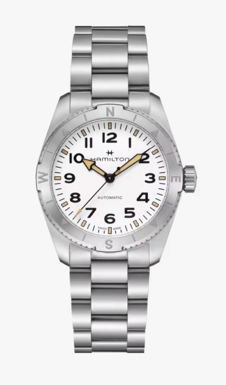 Hamilton Khaki Field Expedition Automatic 37 MM White Dial Watch H70225110