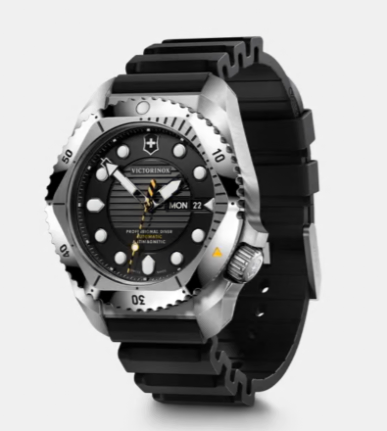Victorinox Dive PRO Automatic 43 MM Black Bracelet Black Matt Dial Watch 241994