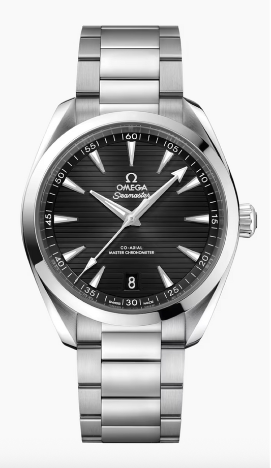 Omega Seamaster AQUA Terra 150M 41 MM Steel On Steel Black Dial Watch 220.10.41.21.01.001