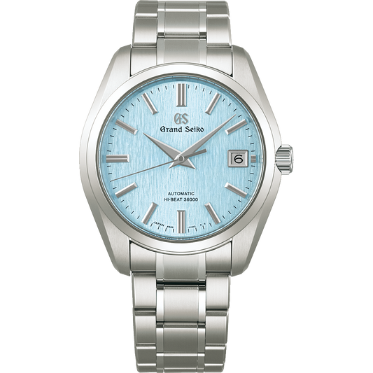 Grand Seiko Heritage Collection 40MM Titanium Automatic Blue Dial Watch SBGH349