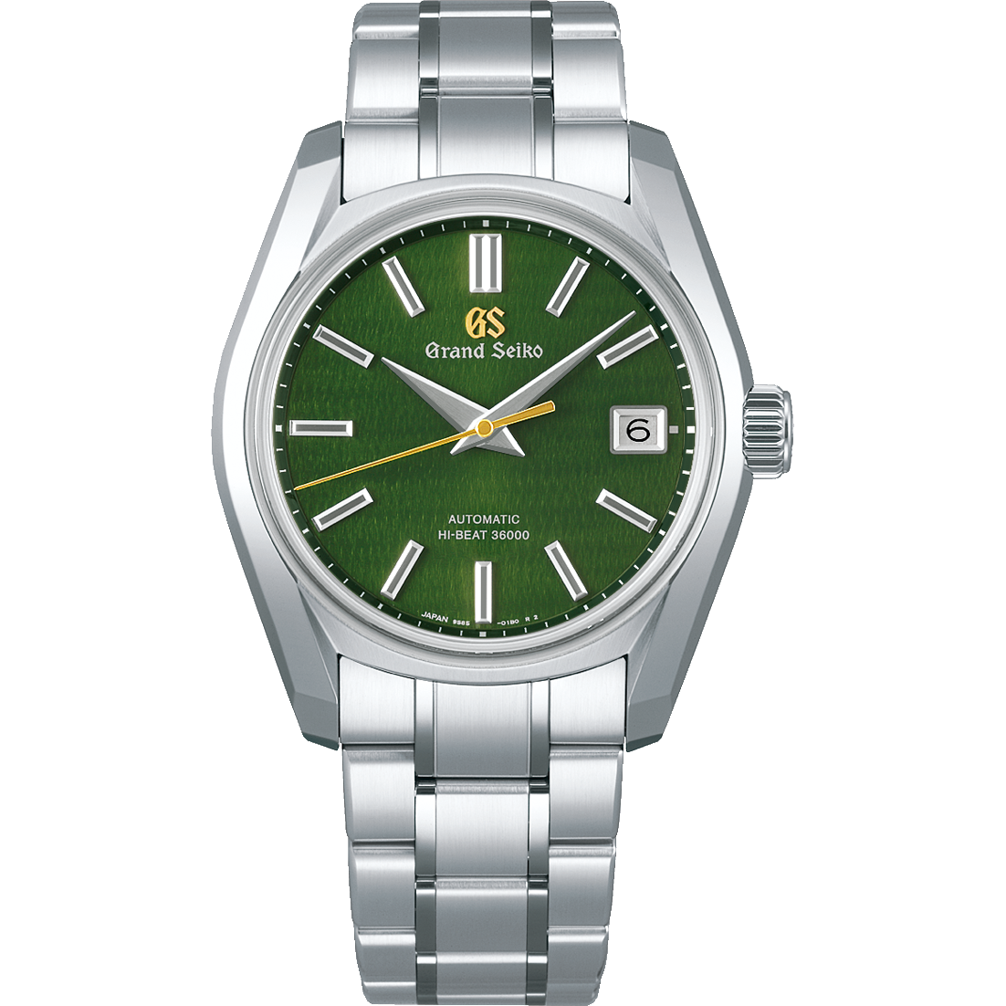 Grand Seiko Heritage Collection Rikka Hi-Beat 40 MM Green Dial Watch SBGH351