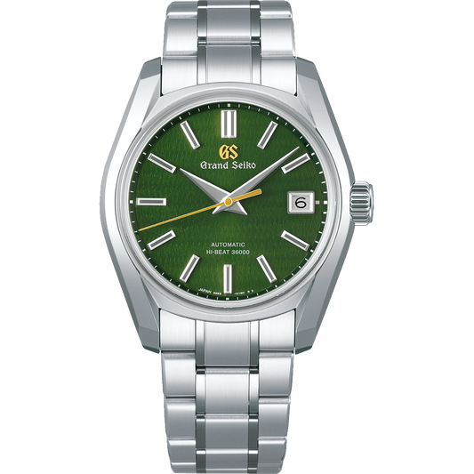 Grand Seiko Heritage Collection Rikka Hi-Beat 40 MM Green Dial Watch SBGH351