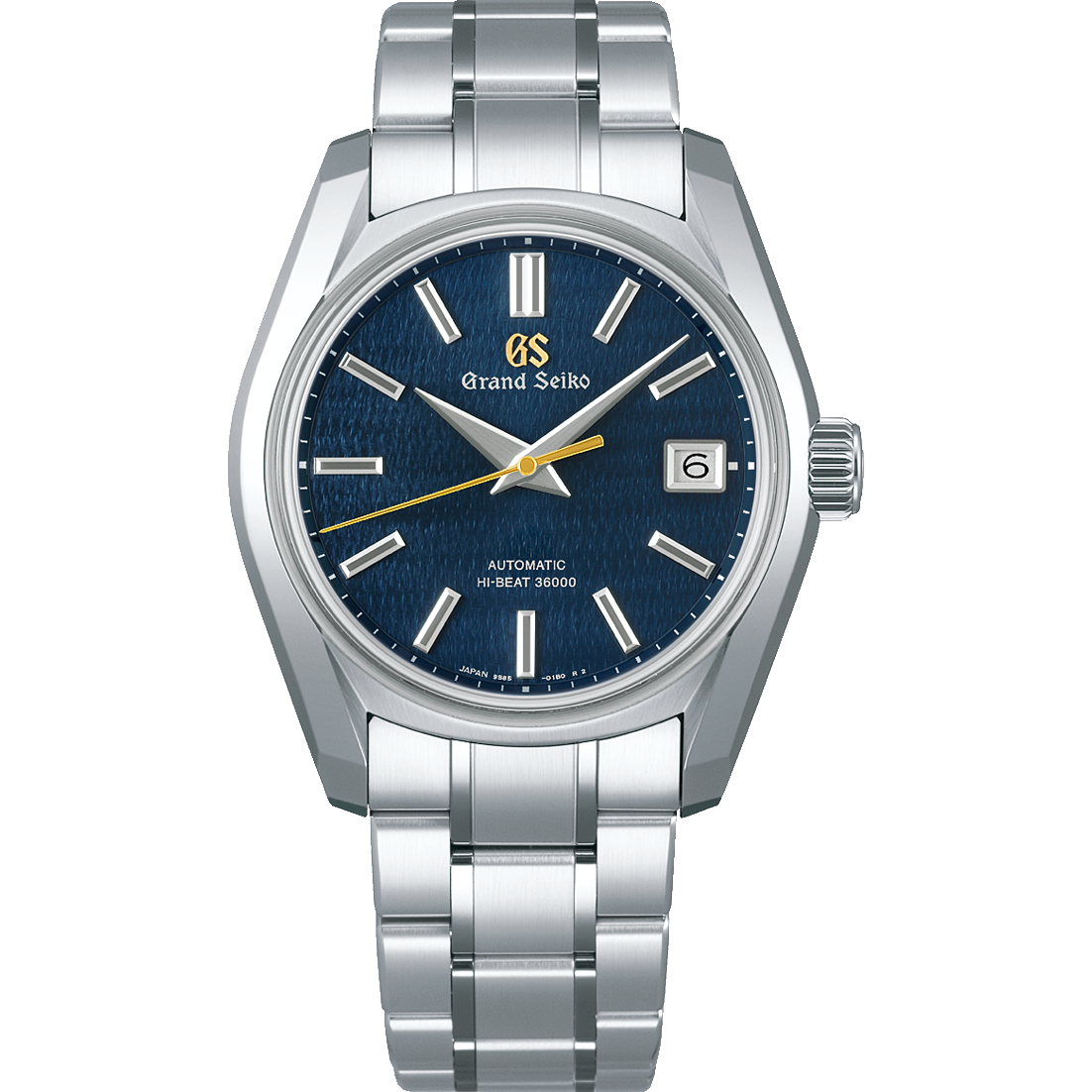 Grand Seiko Heritage Collection Shubun 40 MM Hi-Beat Blue Dial Watch SBGH353