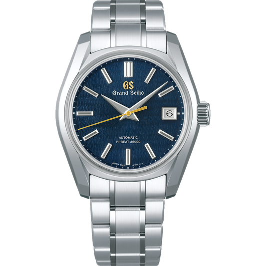Grand Seiko Heritage Collection Shubun 40 MM Hi-Beat Blue Dial Watch SBGH353