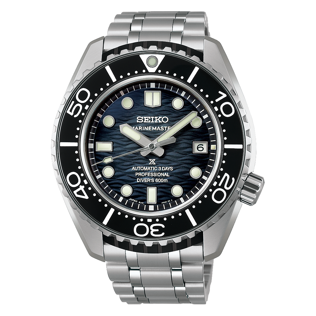 Seiko Diver’s 60th Anniversary LE 45.4 MM SS Automatic Dark Blue Dial Watch SLA081J1