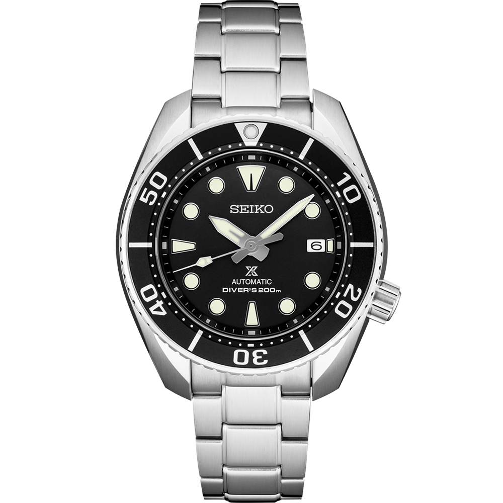 Seiko Prospex Sumo 45 MM Stainless Steel Automatic Diver's Watch SPB101J1