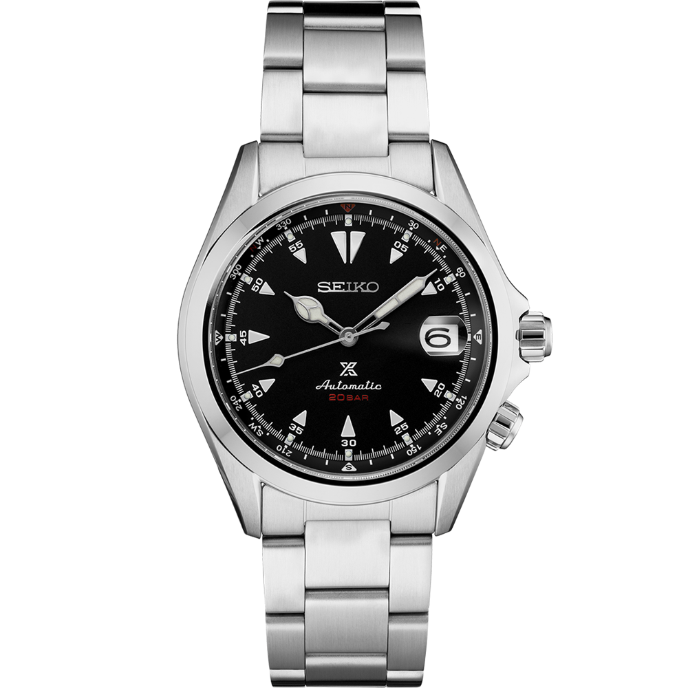 Seiko Prospex 39.5mm Automatic LumiBrite Full Stainless Steel Watch - SPB117J1
