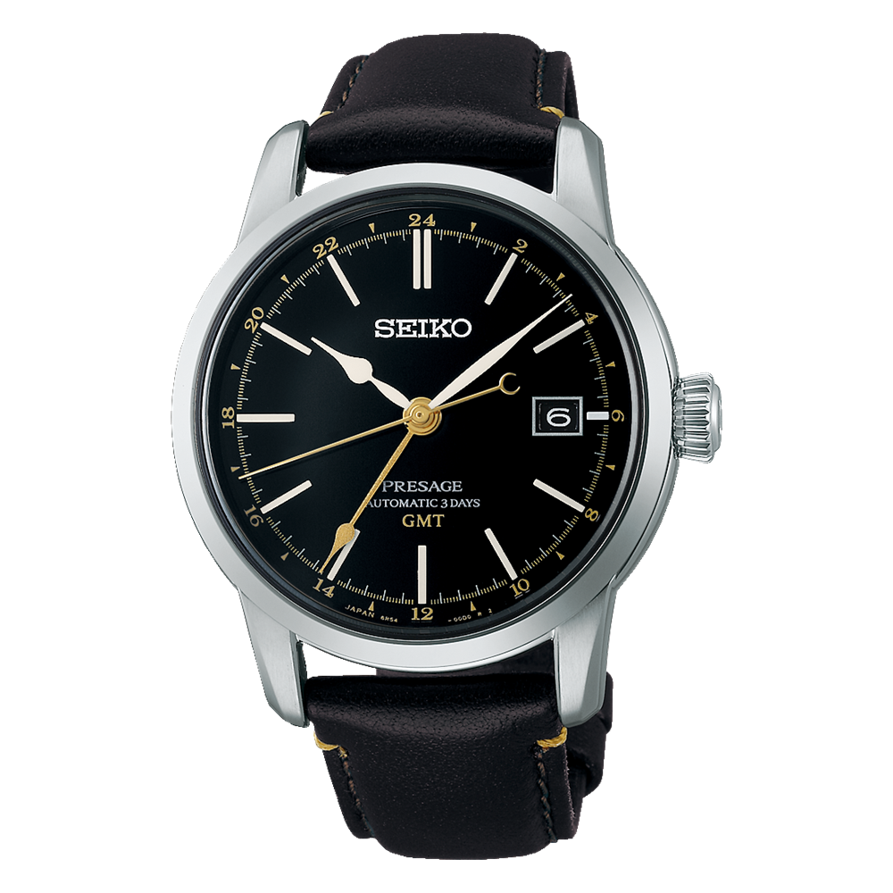 Seiko Presage Craftsmanship Series 40.2 MM SS Auto Black Dial Watch SPB447J1