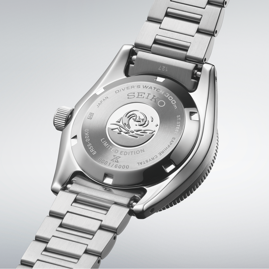 Seiko Diver’s Watch 60th Anniversary LE Automatic 40 MM White Dial Watch SPB511J1
