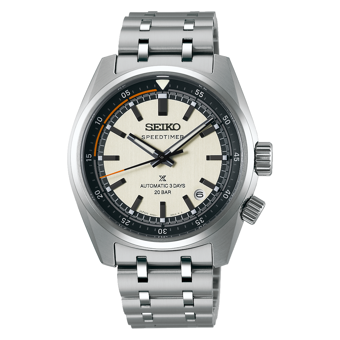 Seiko Prospex Speedtimer Stainless Steel Automatic 39.5 MM Watch SPB513J1