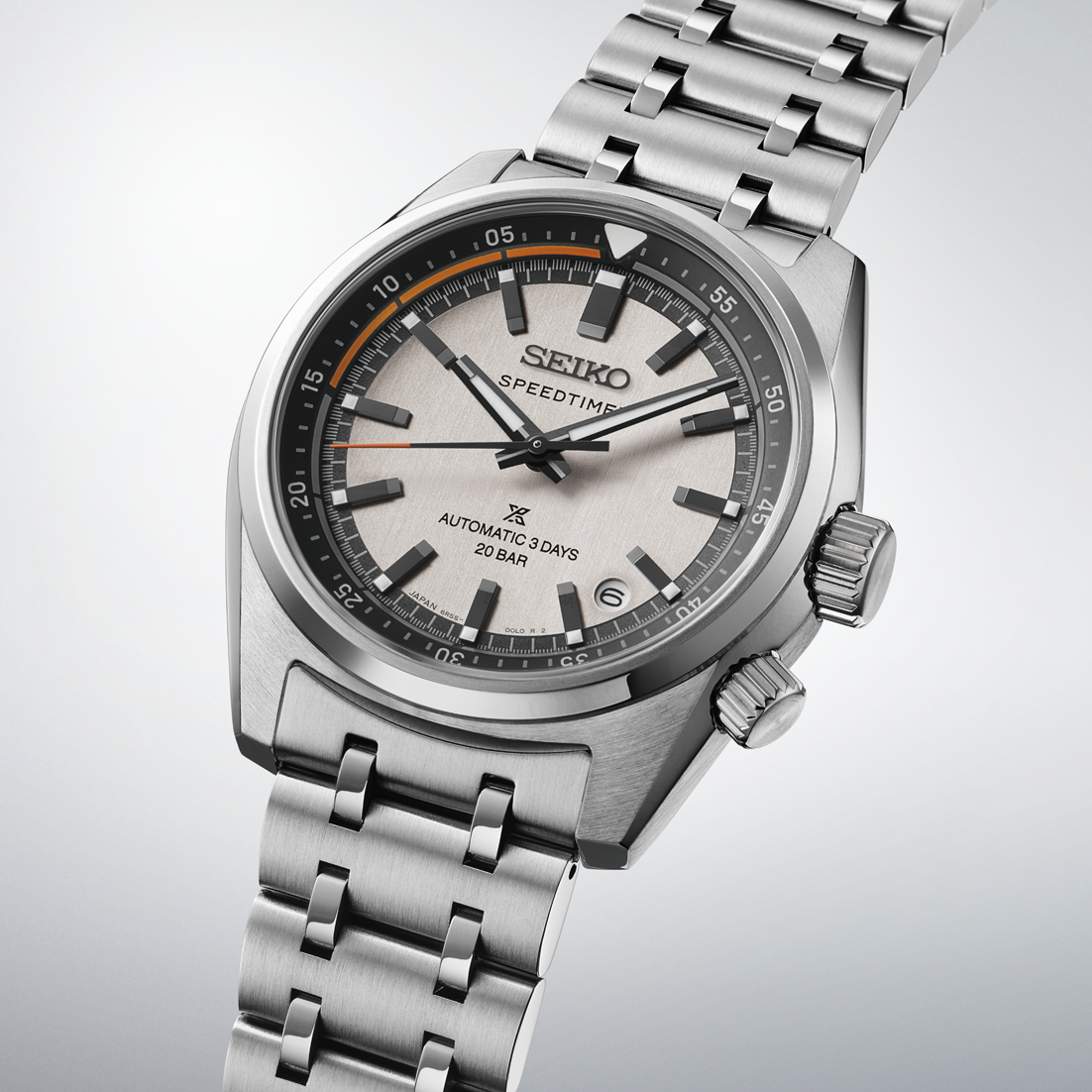 Seiko Prospex Speedtimer Stainless Steel Automatic 39.5 MM Watch SPB513J1