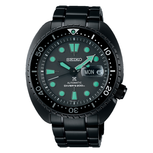 Seiko Prospex Sea 45 MM Automatic Stainless Steel Black Dial Watch SRPK43K1