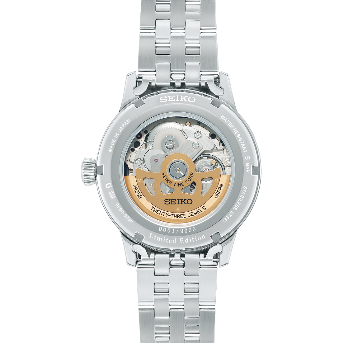 Seiko Presage Cocktail Time Star Bar LE SS Automatic 40.5 MM Watch SRPK93J1