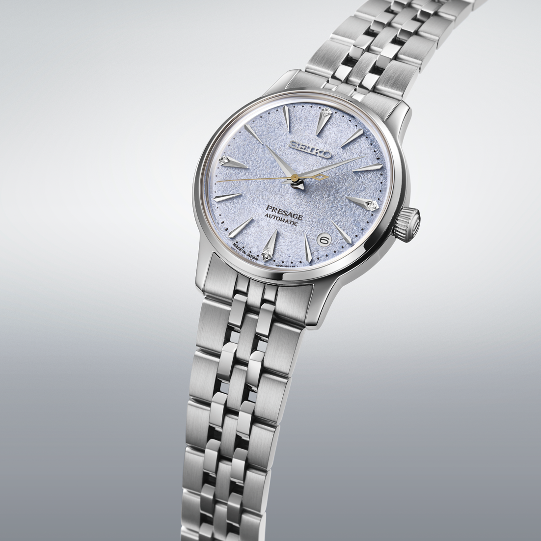 Seiko Presage Cocktail Time Automatic 34 MM Stainless Steel Watch SRPL61J1
