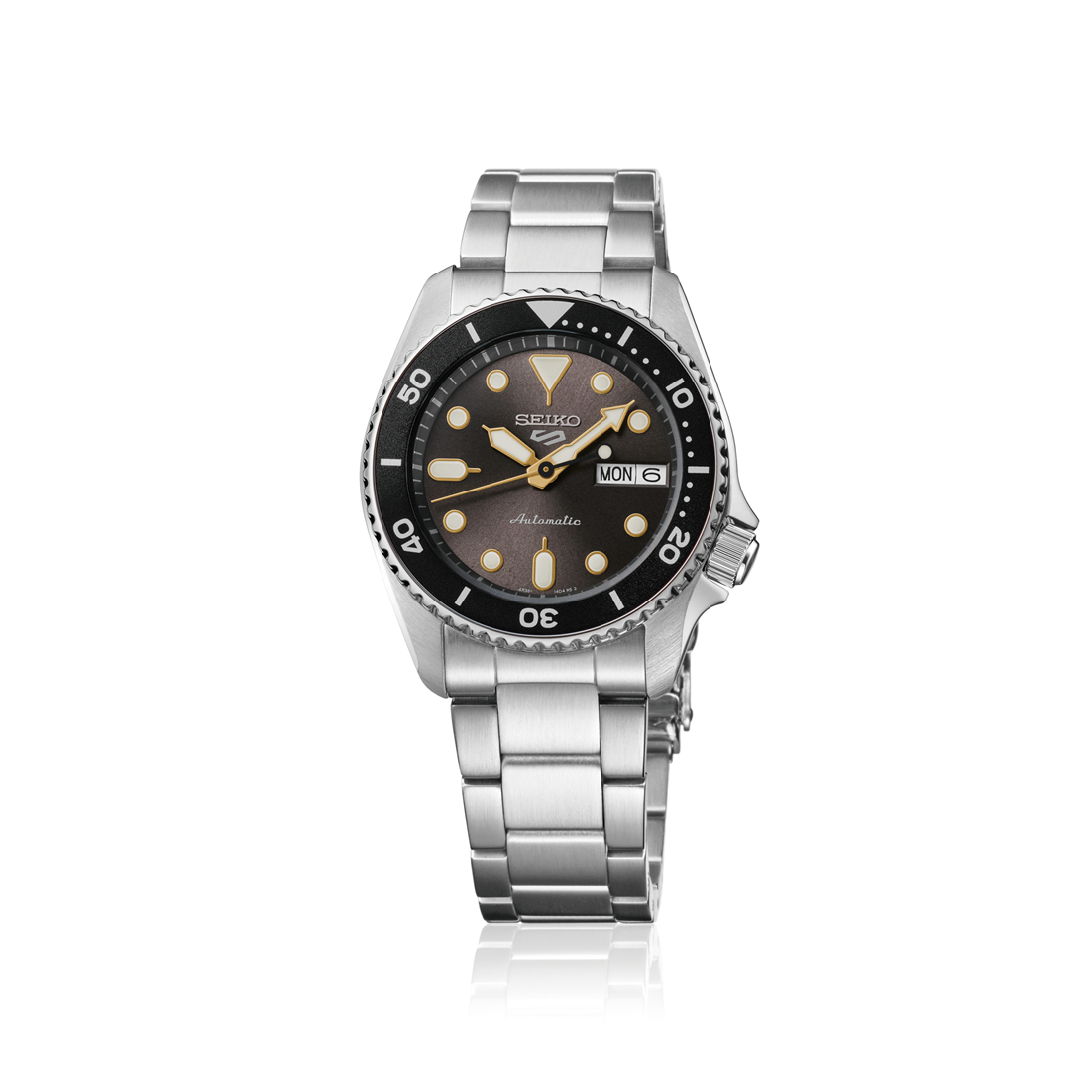 Seiko 5 Sports SKX Series 38 MM SS Black Dial Automatic Watch SRPL79K1