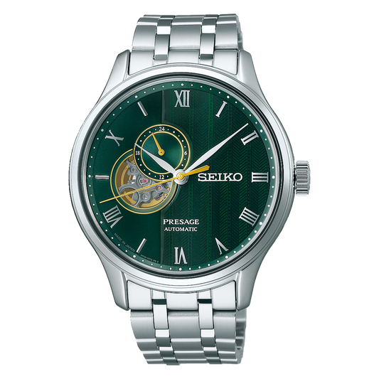 Seiko Presage Inspired by Japanese Gardens 41.8 MM Automatic SS Watch SSA463J1