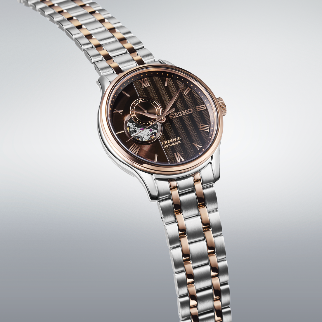 Seiko Presage Inspired by Japanese Gardens 41.8 MM Automatic SS Watch SSA466J1