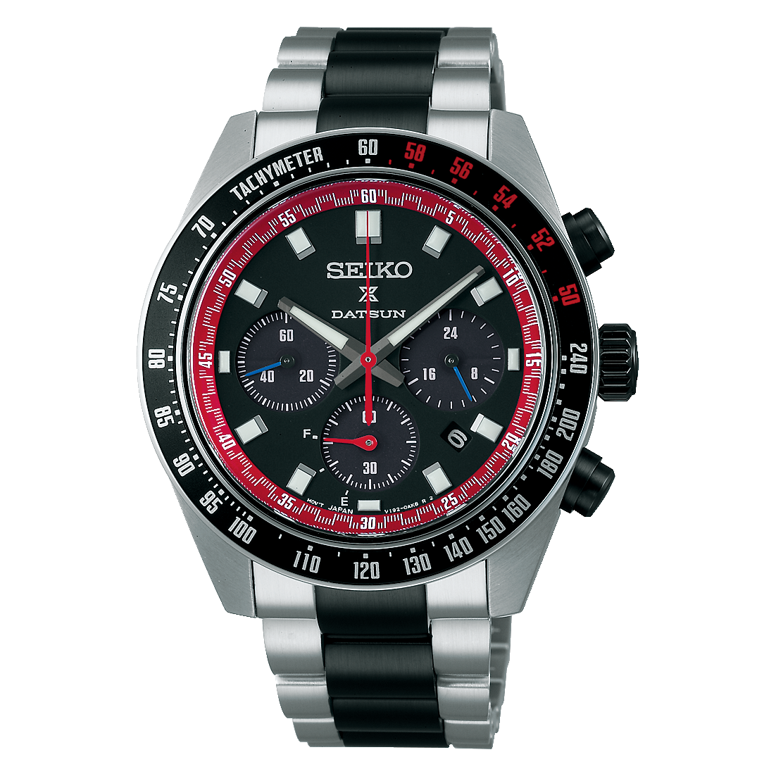 Seiko Prospex Speedtimer Solar Chronograph Datsun 240Z LE 41.4 MM Watch SSC957P1