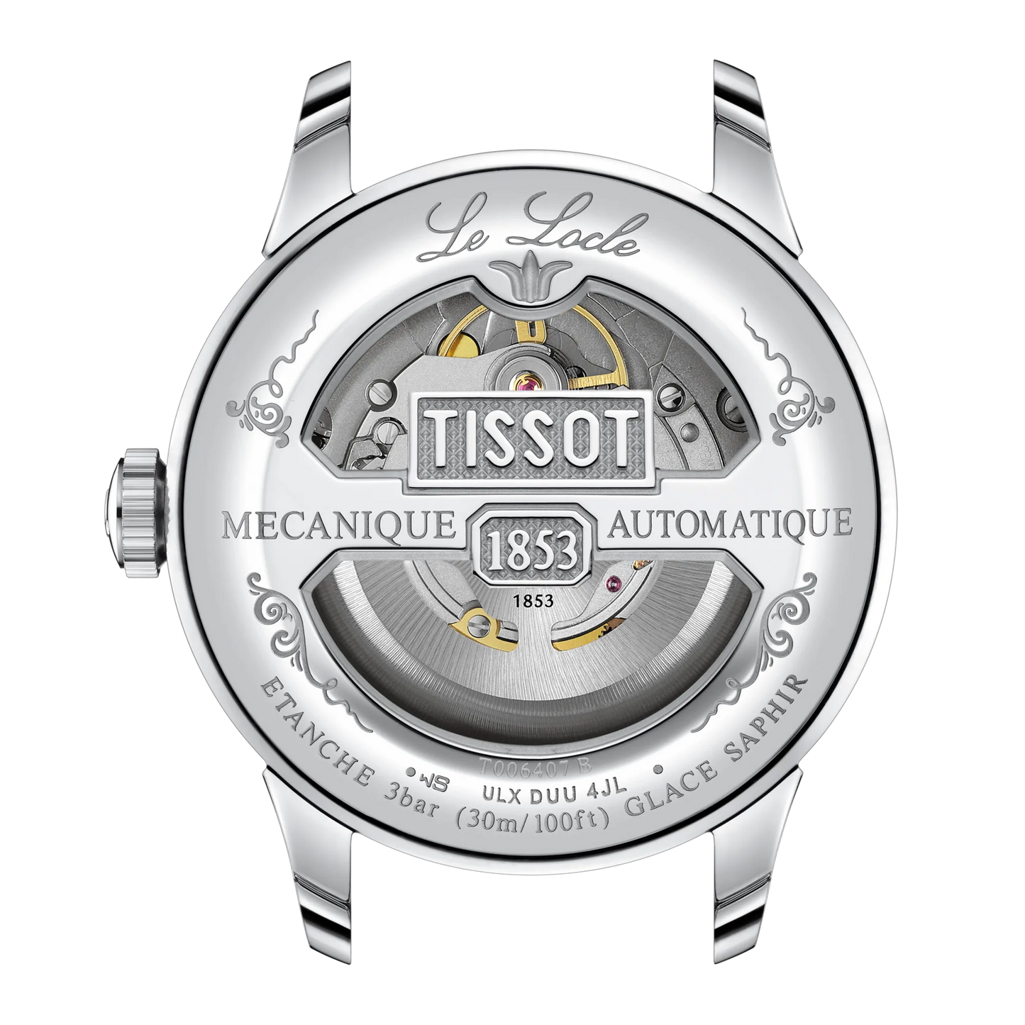 Tissot Le Locle Powermatic 80 SS 39.3 MM Green Dial Watch T006.407.11.093.00