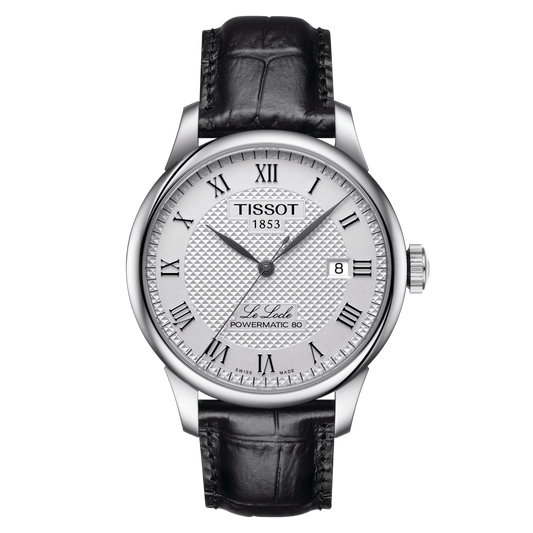 Tissot Le Locle Powermatic 80 39.3 MM SS Automatic Silver Dial Watch T006.407.16.033.00