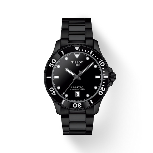Tissot Seastar 1000 Quartz 40 MM Black Dial Watch T120.410.33.051.00