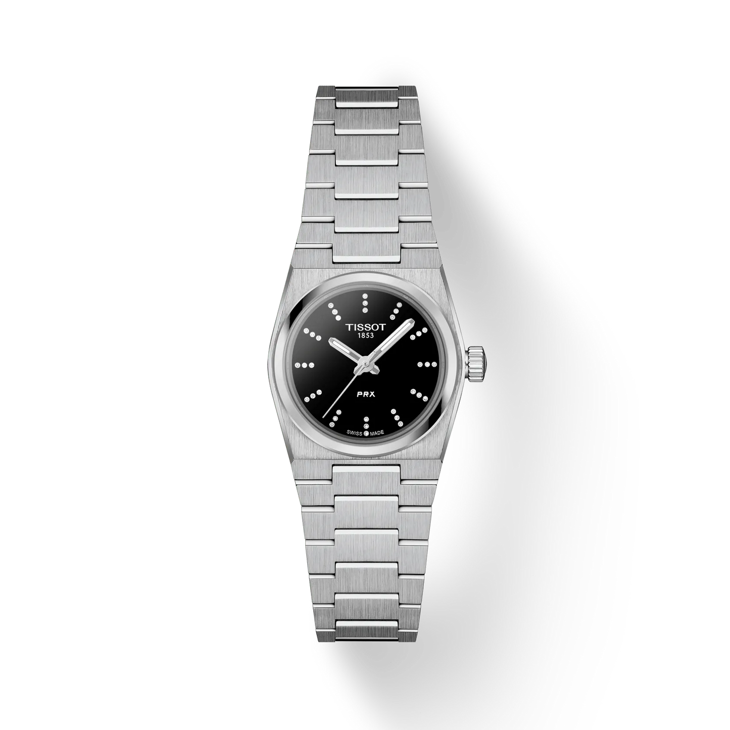 Tissot PRX 25 MM Stainless Steel Quartz Black Dial Watch T137.010.11.056.00