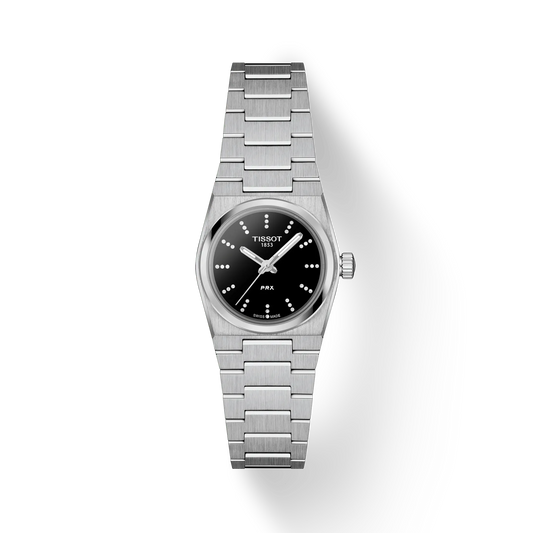 *PRE-ORDER* Tissot PRX 25 MM Stainless Steel Quartz Black Dial Watch T137.010.11.056.00